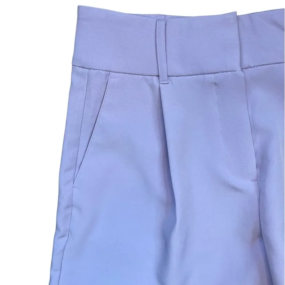 Express Lilac Super High Rise Shortie Shorts Womens Size 4 NWT Purple - Picture 3 of 9